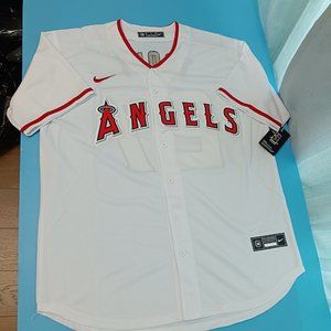 Nike Los Angeles Angels #27 Mike Trout Baseball Jersey